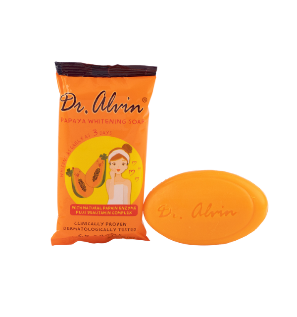Dr. Alvin® Papaya Whitening Soap - Image 2