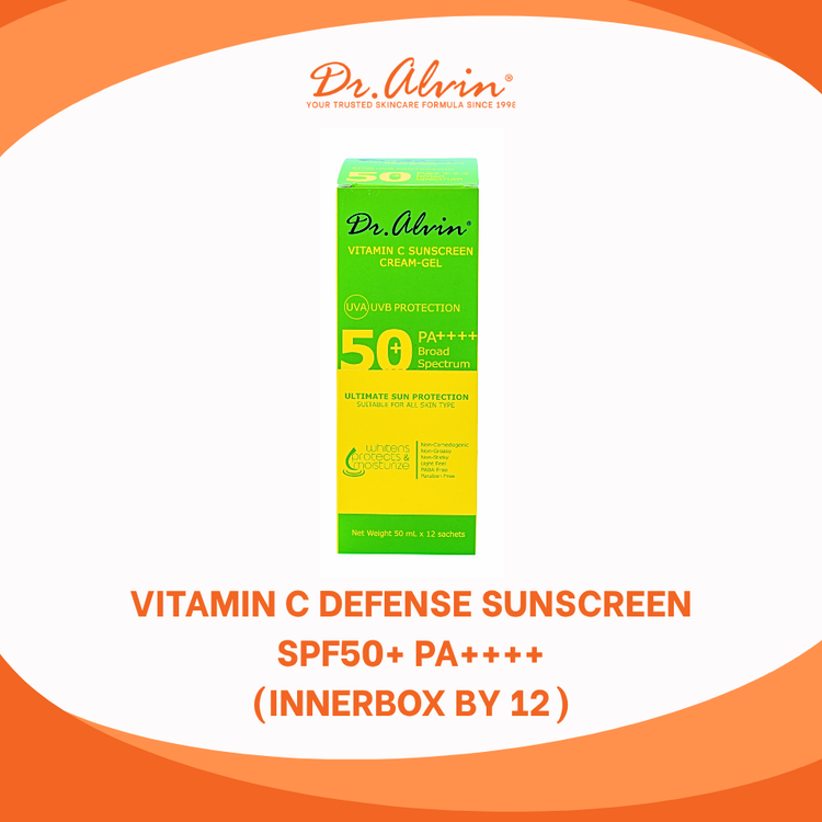 Dr. Alvin® Vitamin C Sunscreen Cream-Gel SPF50+ PA++++ - Image 2