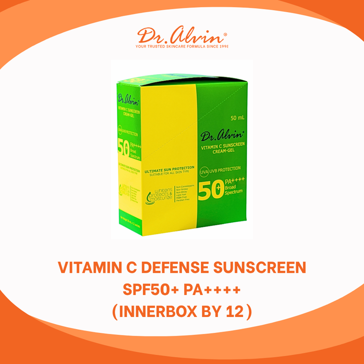 Dr. Alvin® Vitamin C Sunscreen Cream-Gel SPF50+ PA++++ - Image 3